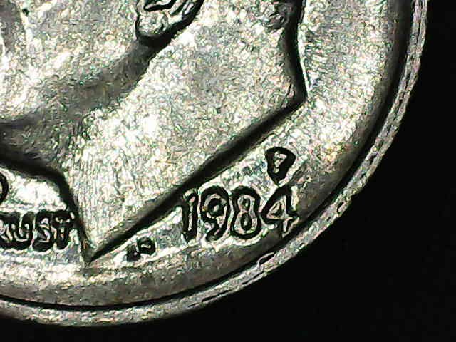 1984-P-Roosevelt-Dime-Possibly-DD-On-Front-And-Back?