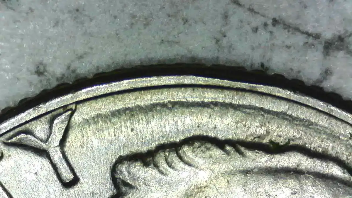 1974-Roosevelt-Dime---Broadstrike-Or-Different-Error?