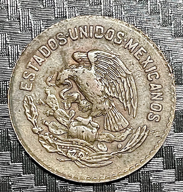 1954-Cinco-Centavos-Rim/Edge-Error