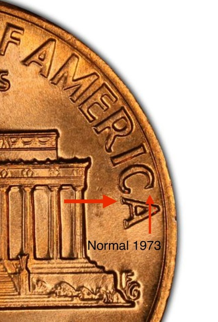 1973-P-Memorial-Cent-With-1974-Reverse