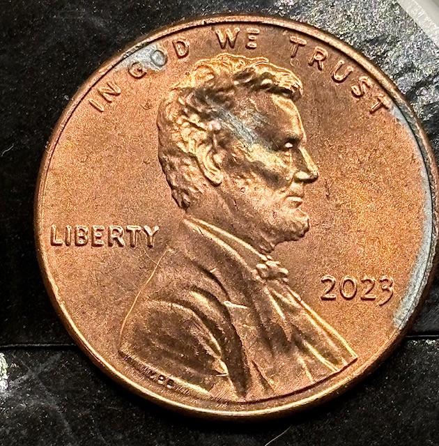 2023-P-Shield-Cent-UFO-With-Planchet-Damage
