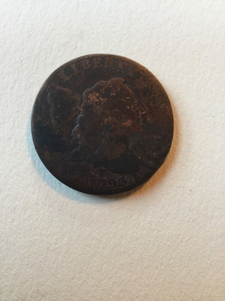 1793-Liberty-Cap-Large-Cent---Genuine?