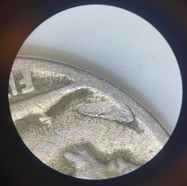 PMD-Or-Some-Sort-Of-Lamination-Error?-1923-S-Buffalo-Nickel-Reverse