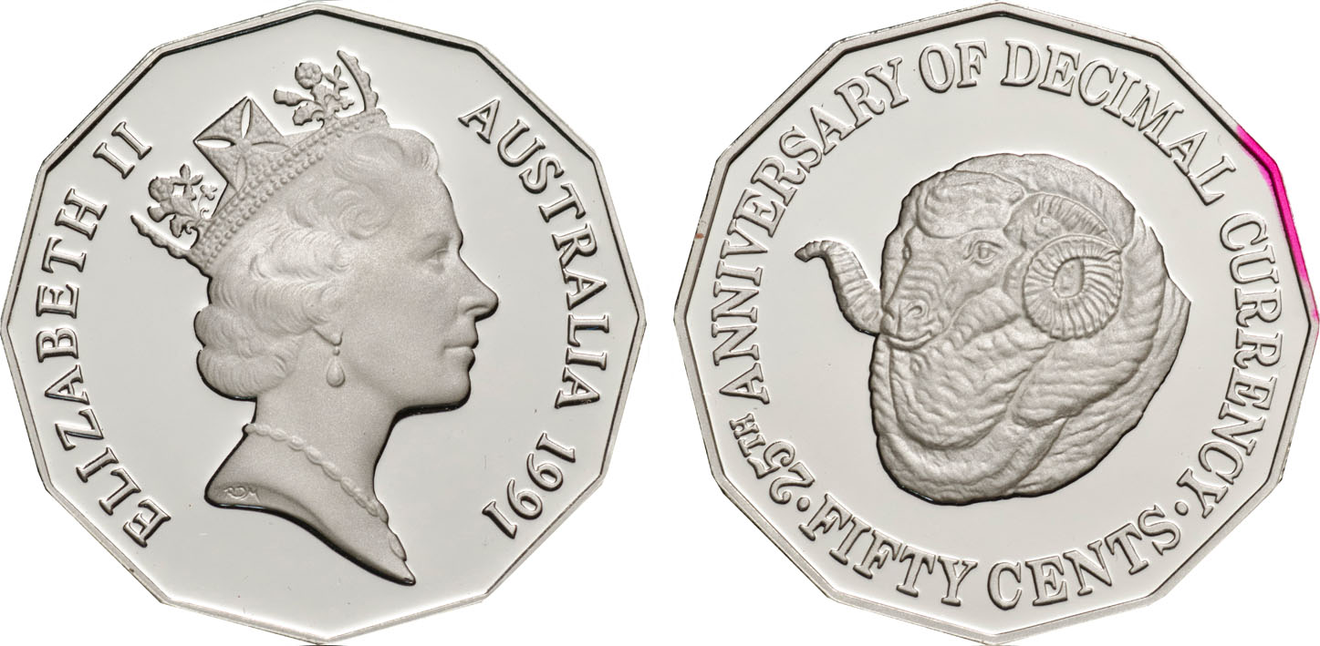 25th-Anniversary-Of-Decimal-Currency-50-Cent-Piece---Why-So-Rare?