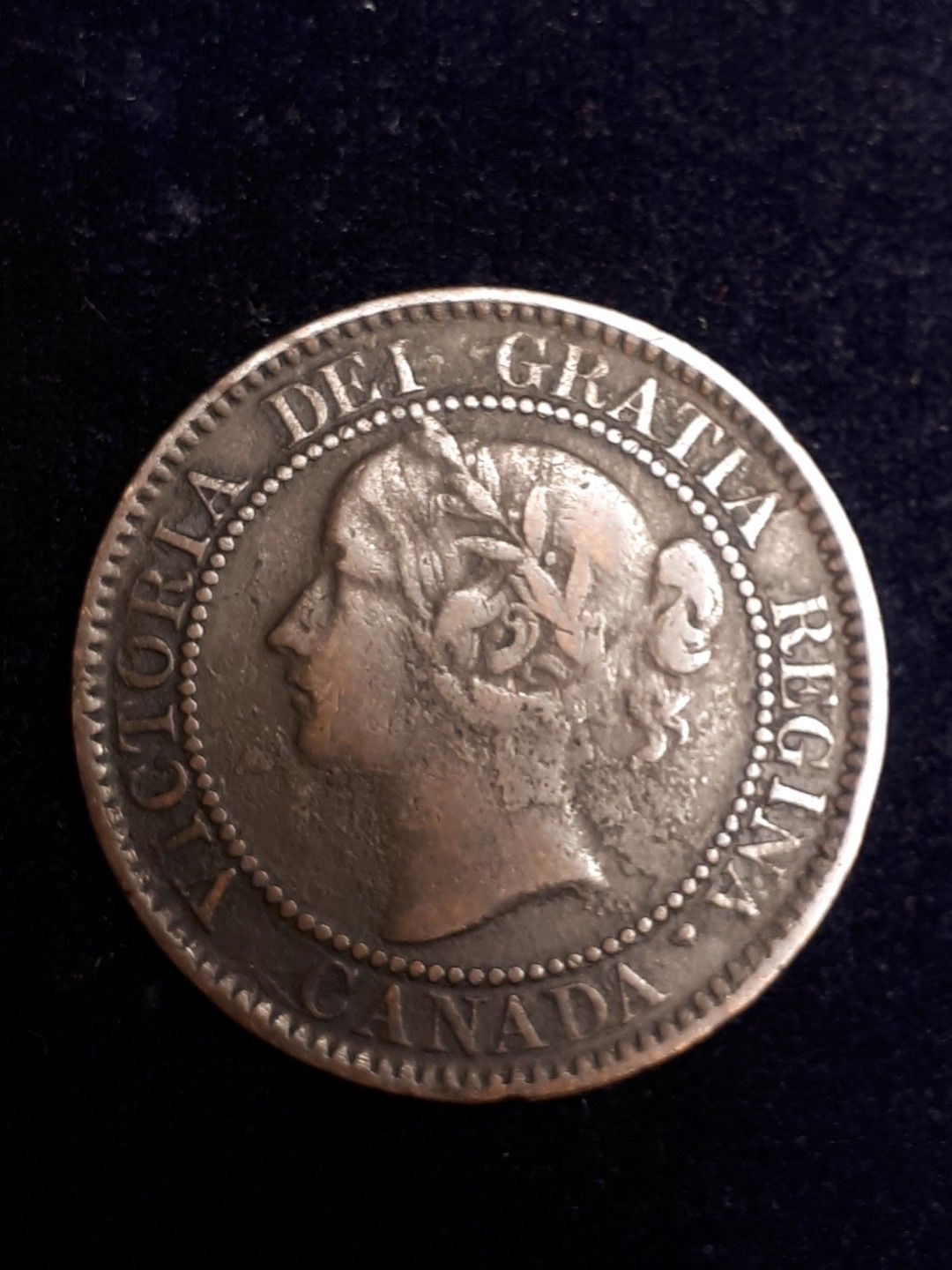 1859-Canada-Large-Cent---Strange-Looking-Coin