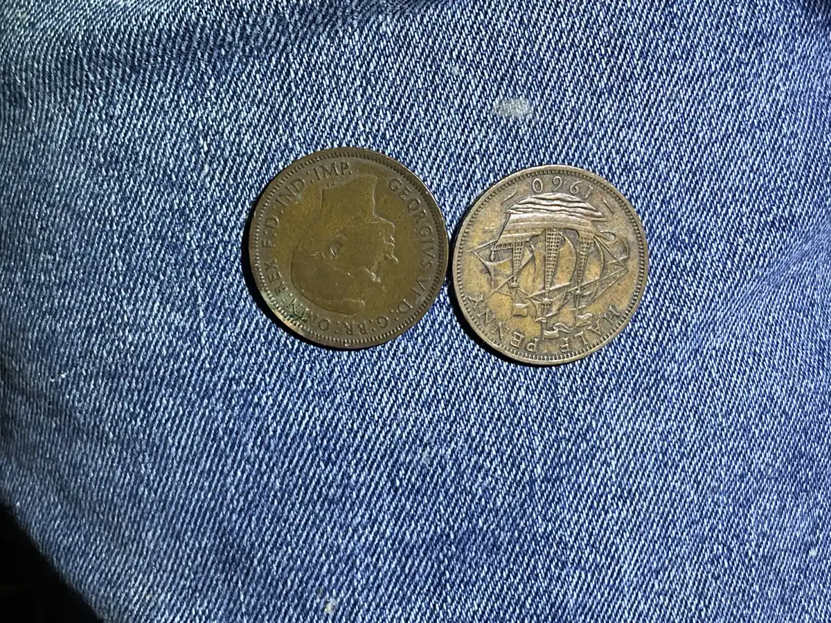 Possible-Mule-Pre-Decimal-Half-Penny-Or-Just-A-Token?