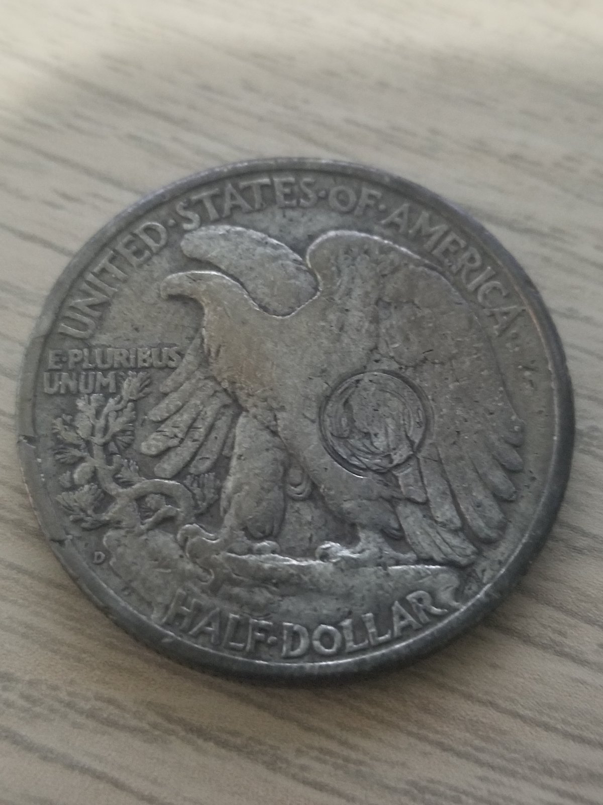 1941-D-Liberty-Half-Dollar;-Post-Mint-Damage-Or-Mint-Damage?
