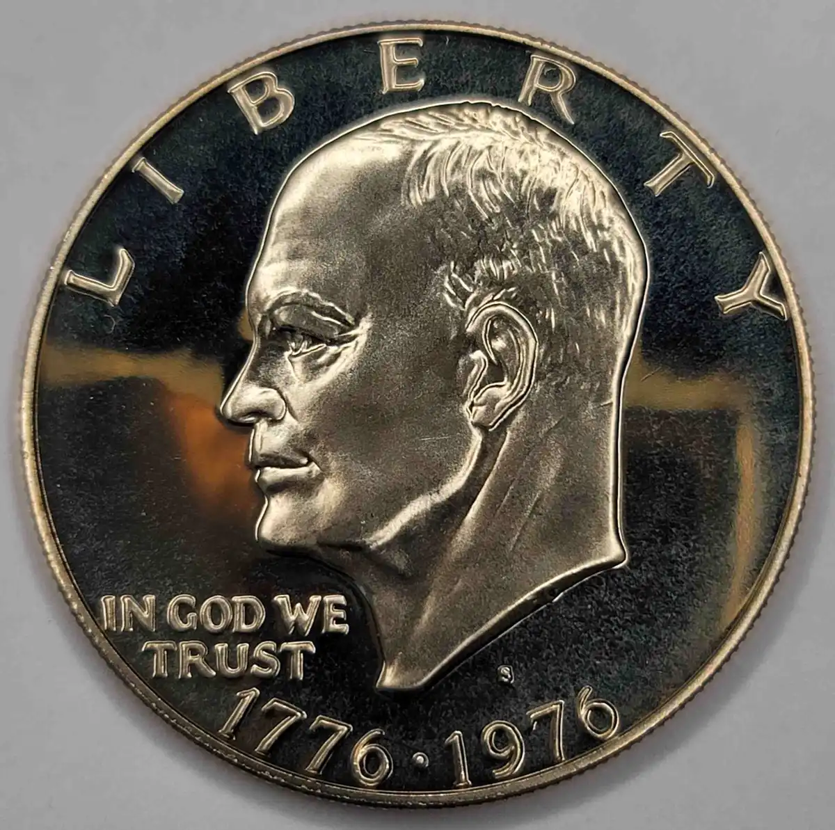 1976-S-Proof-Eisenhower-Dollar-Struck-Thru?