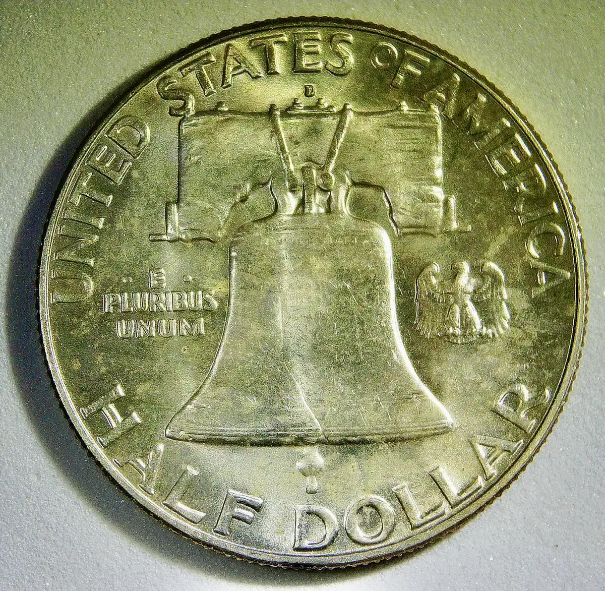 1963-Franklin-Half,-Am-I-Seeing-Double-Ds?