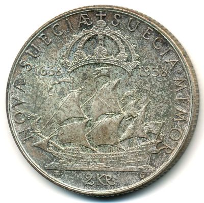 Commems-Collection-Classic:-1936-Delaware-Tercentenary---Cousin