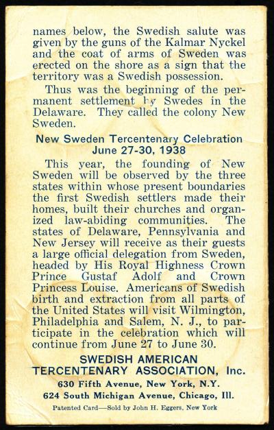 Commems-Collection-Classic:-1936-Delaware-Tercentenary---Cousin