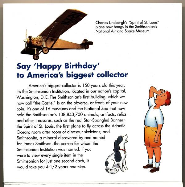 Commems-Collection-Modern:-1996-Smithsonian-Anniversary-Young-Collectors-Set
