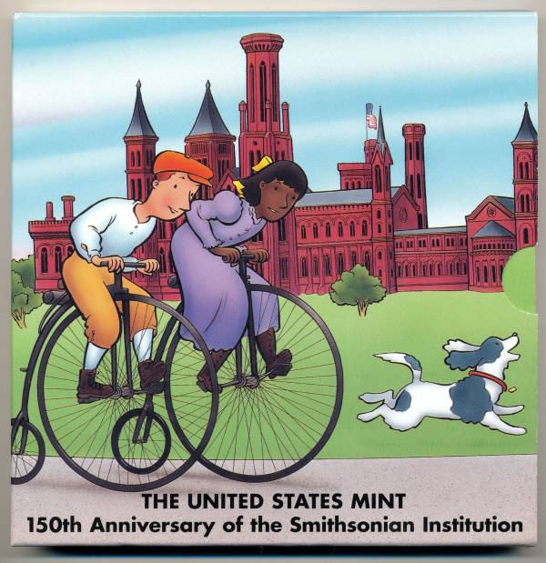 Commems-Collection-Modern:-1996-Smithsonian-Anniversary-Young-Collectors-Set
