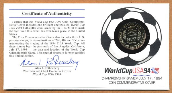 Commems-Collection-Modern:-1994-World-Cup-Coins---Part-I