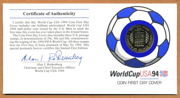 Commems-Collection-Modern:-1994-World-Cup-Coins---Part-I