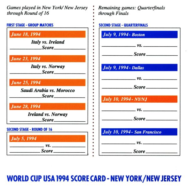 Commems-Collection-Modern:-1994-World-Cup-Coins---Part-II