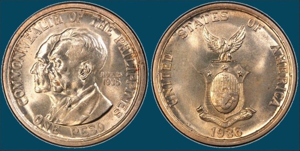 Commems-Collection-Classic:-1936-US---Philippines-Commonwealth