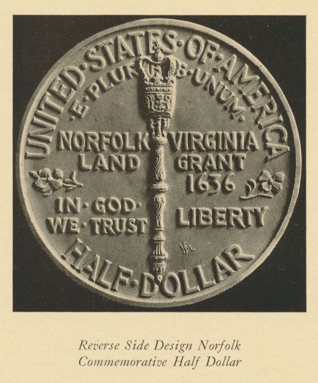 Commems-Collection-Classic:-1936-Norfolk-Bicentennial---Original-Models-Vs.-Final-Coins