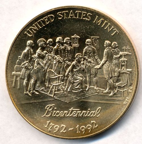 Commems-Collection-Modern:-What-If?-1992-93-US-Mint-Bicentennial-Commemorative