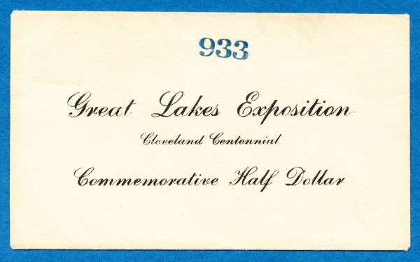 Commems-Collection-Classic:-1936-Cleveland,-OH-Centennial-/-Great-Lakes-Exposition---Ephemera-II
