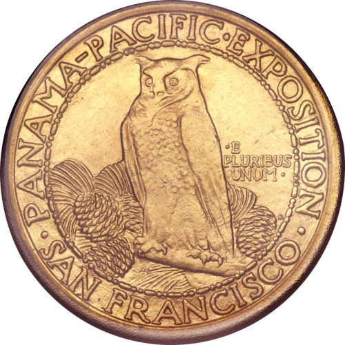Commems-Collection-Classic:-1915-Panama-Pacific-International-Exposition---Gold-Quintuple-Eagle