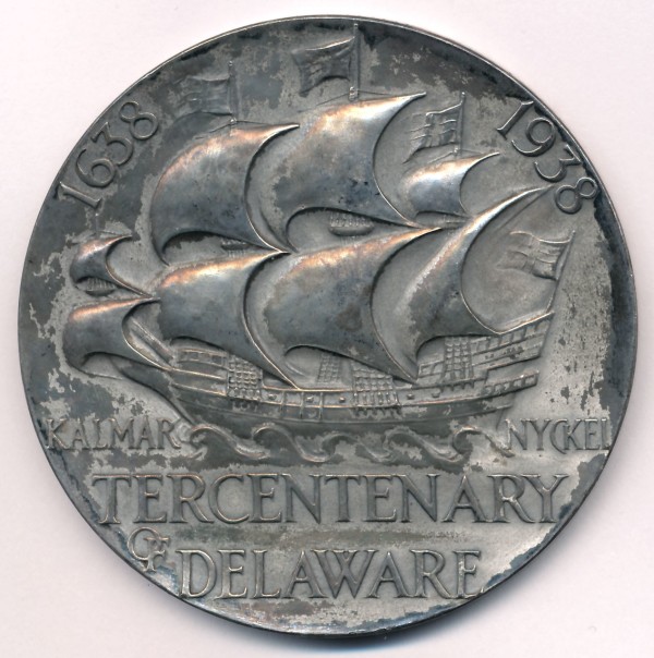 Commems-Collection-Classic:-1936-Delaware-Tercentenary---Cousin-#5-+-F-D-C
