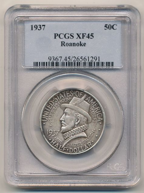 Commems-Collection-Classic:-1937-Roanoke-Colony---Guarding-Against-Unscrupulous-Dealers