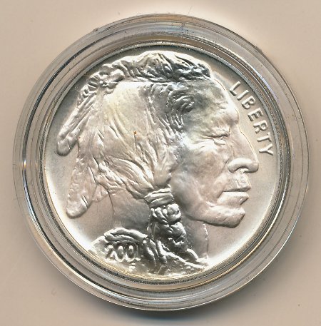 Commems-Collection-Modern:-What-If?-2000/2001/2002-Buffalo-Half-Dollar