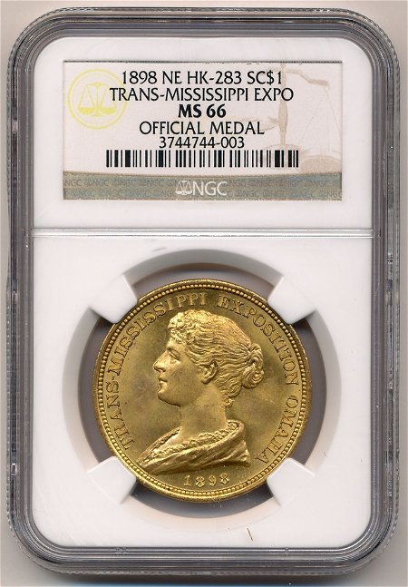 Commems-Collection-Classic:-1898-Trans-Mississippi-Exposition-Commemorative