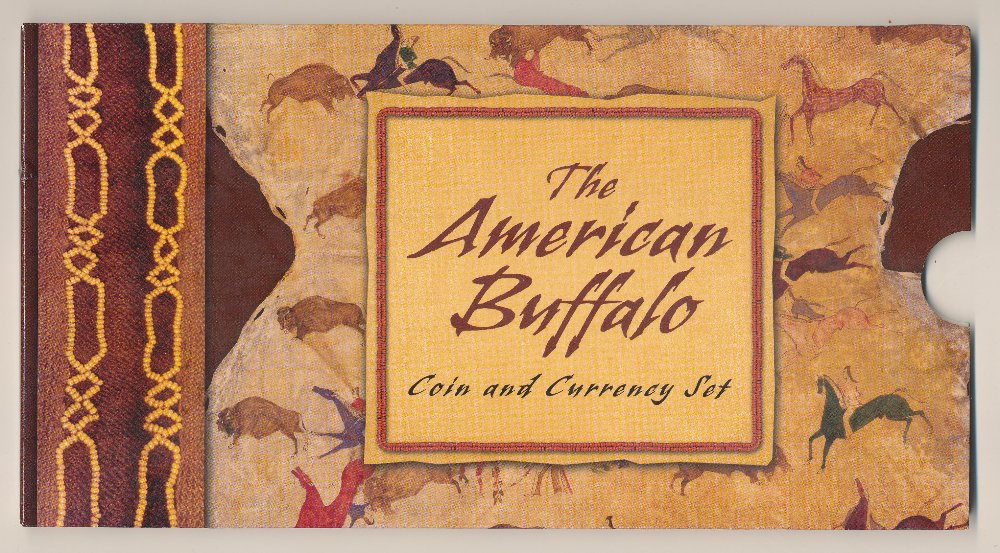 Commems-Collection-Modern:-2001-American-Buffalo-Coin-And-Currency-Set