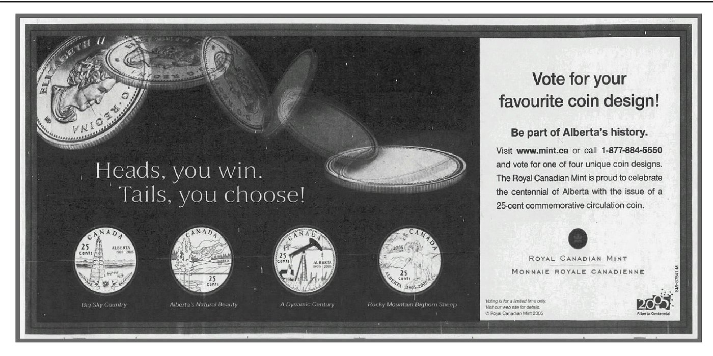Commems-Collection-Canadian:-2005-Alberta-Centennial-Silver-$5---Coin-1-Of-12