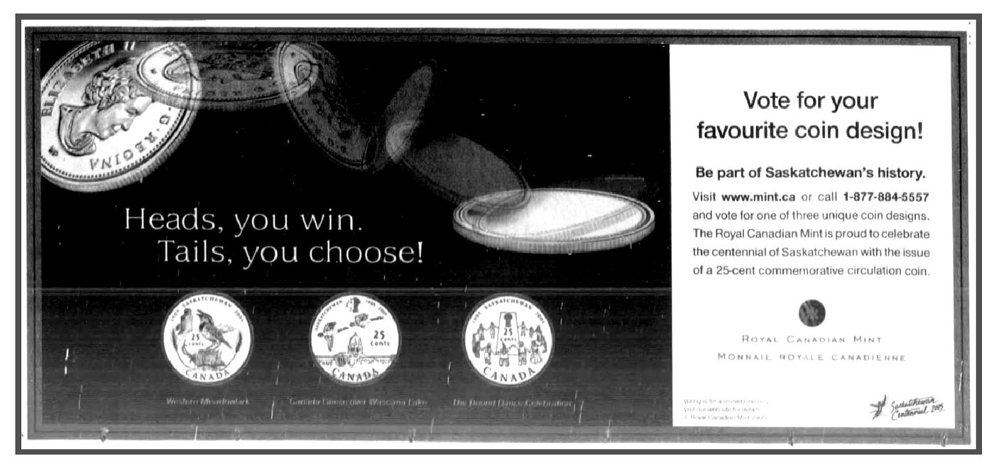 Commems-Collection-Canadian:-2005-Saskatchewan-Centennial-Silver-$5---Coin-2-Of-12