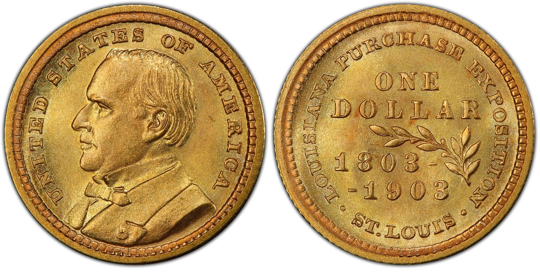 Commems-Collection-Classic:-1903-Louisiana-Purchase-Exposition-Gold-Dollars,-Design-Discussion