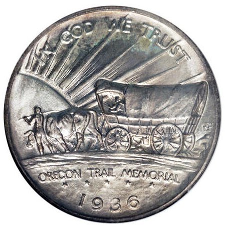 Commems-Collection-Classic:-Quick-Bits-#05---1936-S-Oregon-Trail-Half