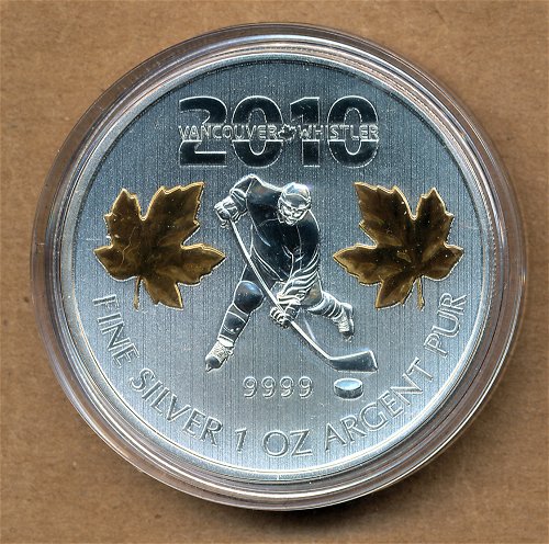 Commems-Collection-Canadian:-2010-Vancouver-Olympics-$5-Silver-Coins