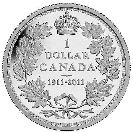 Commems-Collection-Canadian:-King-George-V-On-Canada's-36-MM-Silver-Dollars
