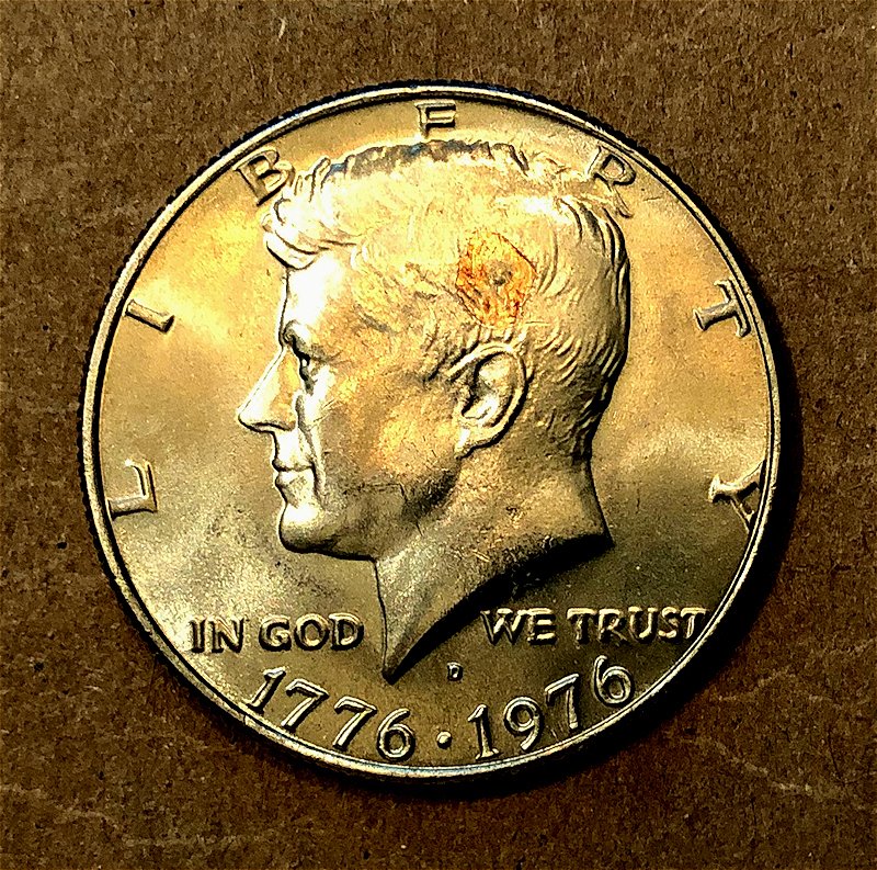 1976-D-Half-Dollar---Minor-Clad-Layer-Issue-Obverse