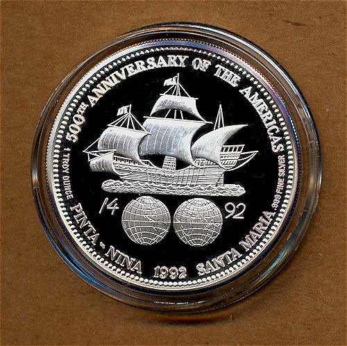 Columbus-Day-Post-Your-Coin/Banknote-Feauturing-Columbus