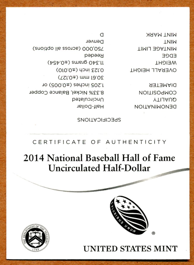 Commems-Collection-Modern:-2014-Baseball-Hall-Of-Fame-Cousins---Part-4