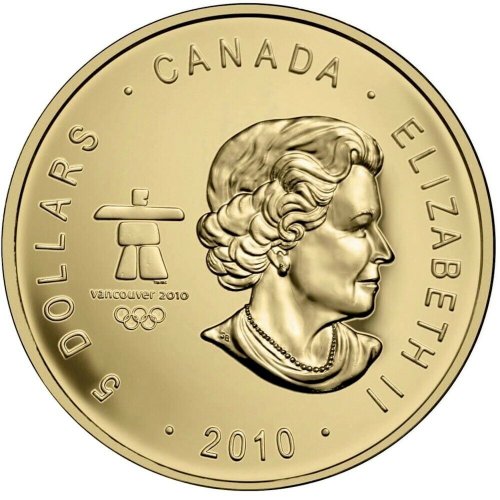 Commems-Collection-Canadian:-2010-Vancouver-Olympics-$5-Silver-Coins