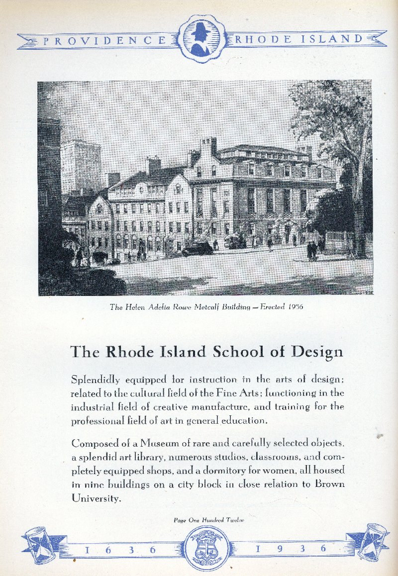Commems-Collection-Classic:-1936-Rhode-Island-Tercentenary---School-Of-Design