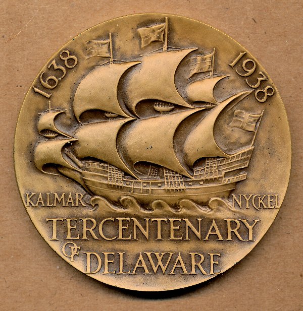 Commems-Collection-Classic:-1936-Delaware-Tercentenary---Cousin-#5-+-F-D-C