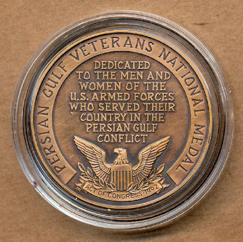 Commems-Collection-Medals:-Persian-Gulf-National-Medal-Options