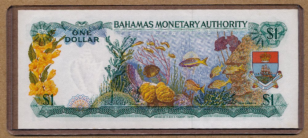 Commems-Collection-Currency:-Bahamas-$1-Notes