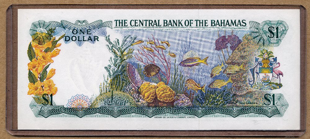 Commems-Collection-Currency:-Bahamas-$1-Notes