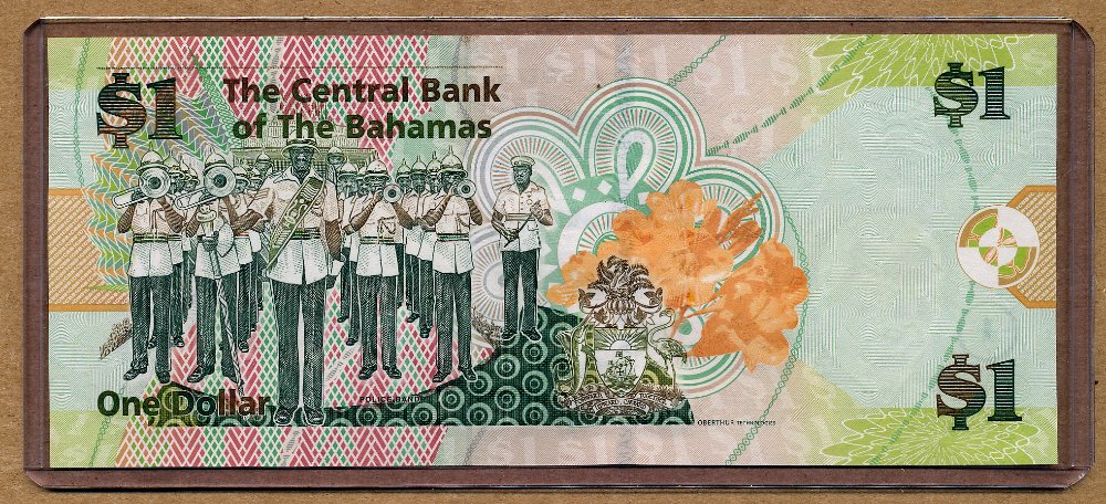Commems-Collection-Currency:-Bahamas-$1-Notes