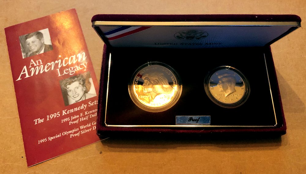 Commems-Collection-Modern:-1995-Special-Olympics-Kennedy-Set