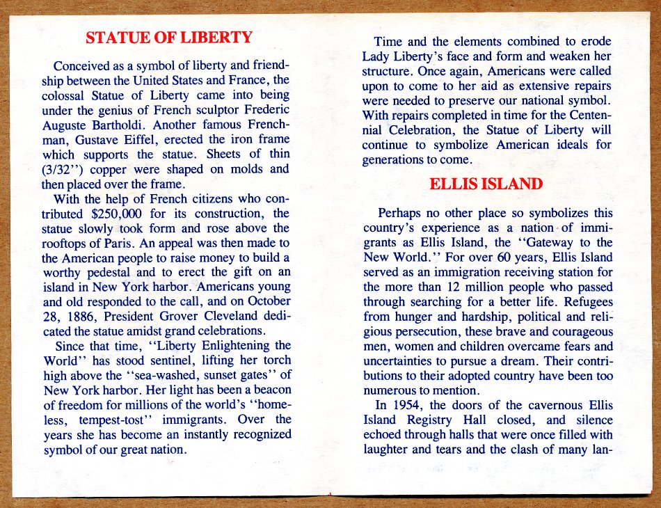 Commems-Collection-Medals:-1985-Statue-Of-Liberty-Arrival-Centennial