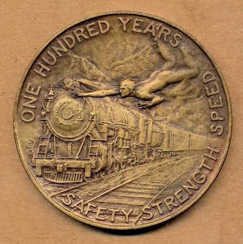 Commems-Collection-Medals:-1927-B-&-O-Railroad-Centennial