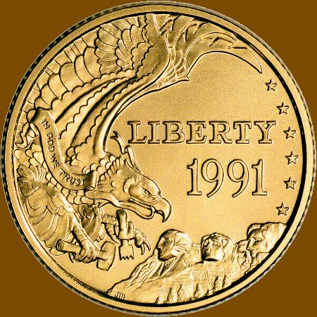 Commems-Collection-Modern:-1993-Mount-Rushmore---Surcharge-Amendment